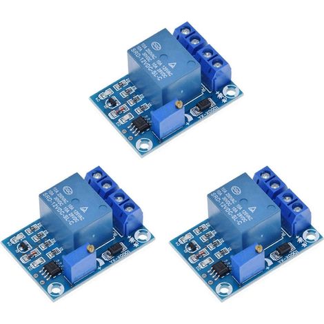 3X YX-X0001 DC 12V Batterie-Unterspannungsmanagementmodul mit automatischer Abschaltung und Schutzfunktion bei niedriger Spannung (1/5)