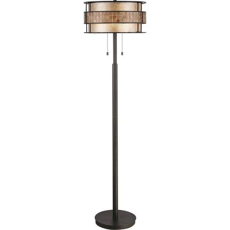 Elstead Laguna - 2 Licht Stehlampe Renaissance Kupfer (1/4)
