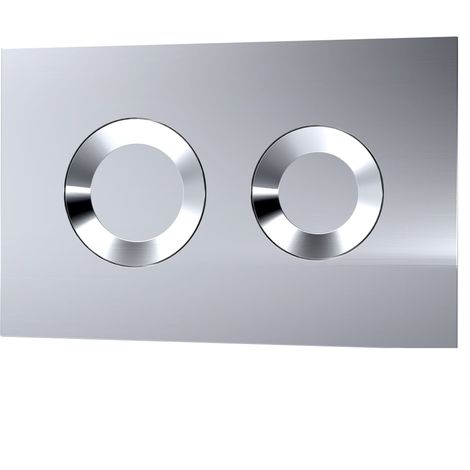 Round Dual Flush Push Button