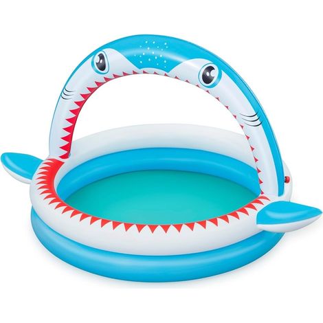 Trade Shop - SHARKTASTISCHE KINDER 2 GRAPHISCHE ANEL 163X127X92CM MIT SPRUZZO 53157 -
