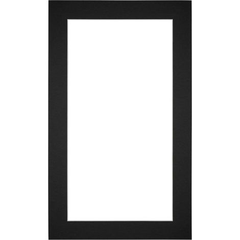 yd. - Cadre photo  - Noir - Carton 630 g/m2 - (1/4)