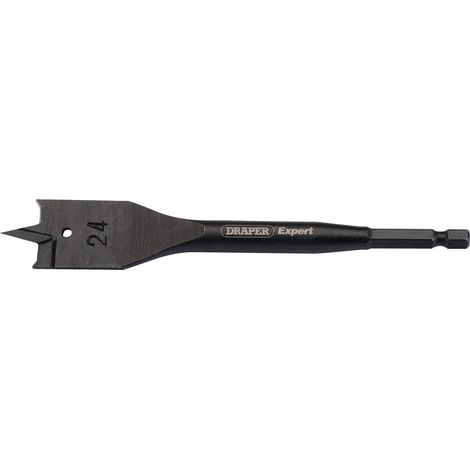Draper Expert 24mm Flat Wood Bit (Model 54556) – High-Quality Metric Flat Wood Drill Bit for Precise Woodworking (1/5)