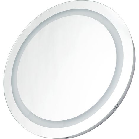 Litecraft Tay Mirror Wall Light Bathroom Circular LED Fitting - Polished Chrome (1/5)