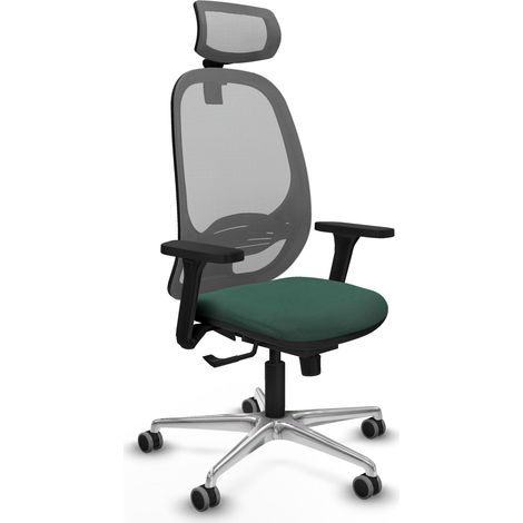 Silla de oficina piqueras y crespo Cilanco gris metal cómoda (1/2)