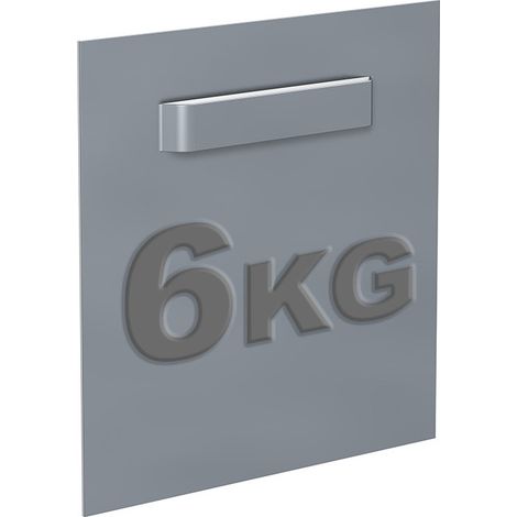 Attache adhésive Dibond 100 x 100 mm : max 6 kg (1/8)