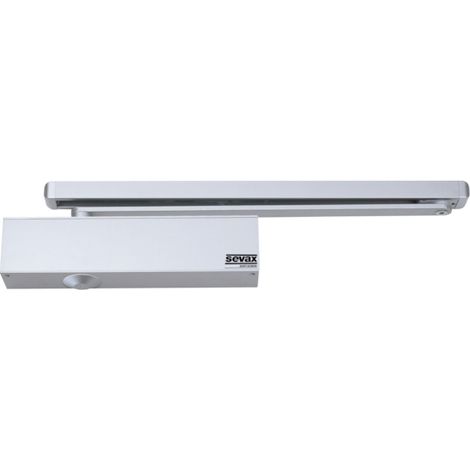 Ferme-porte à came - - Bras à glissière F2 à 5 Blanc SEVAX - ESV7193B (1/2)