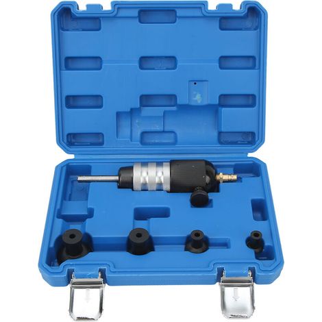 Jeffergarden Broyeur de soupape de culasse de moteur pneumatique, outil de rodage de meulage de réparation automobile à commande pneumatique avec 4 ventouses en caoutchouc-DOU