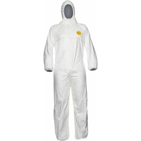Dupont Einweganzug Tyvek 200 EasySafe Typ 5/6 Gr. L weiß