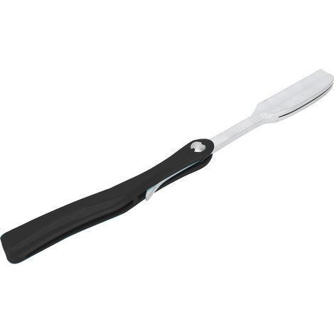 Support de Lame de Rasoir Précision, Guide de Coupe Barbe Anti-Glisse, Accessoire pour Rasage Facial Propre (Noir) (1/5)