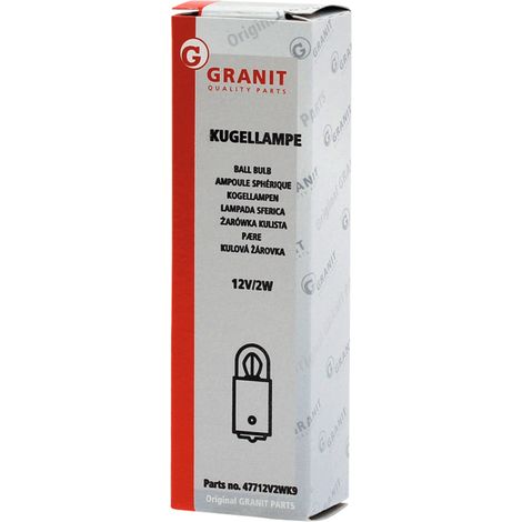Bombilla 24V2WK9 / T2W 47724V2WK9 GRANITO