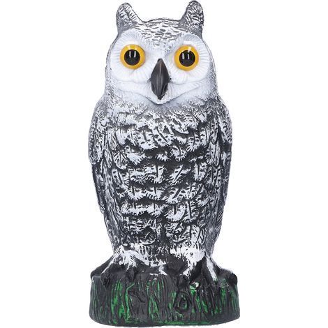 Imitierte Eulen-Vogelscheuche aus Kunststoff, Gartendekoration, Schädlingsbekämpfungsmittel für Hof und Rasen (1/5)