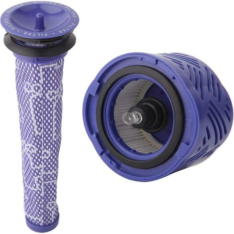 Kit inklusive 1 Vorfilter und 1 HEPA-Filter für den kabellosen Stabstaubsauger V6 Absolute.Ersetzt die Teilenummern 965661-01 und 966741-01. (1/5)