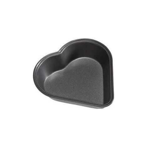 GP&Me La Dolcetteria Mini Moldes de Corazón Antiadherentes Set de 2 Piezas 10 cm