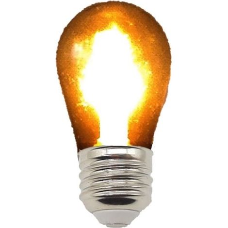 Bombilla LED Especial Guirnalda E27 0,5W 1300K con Efecto Llama de Fuego