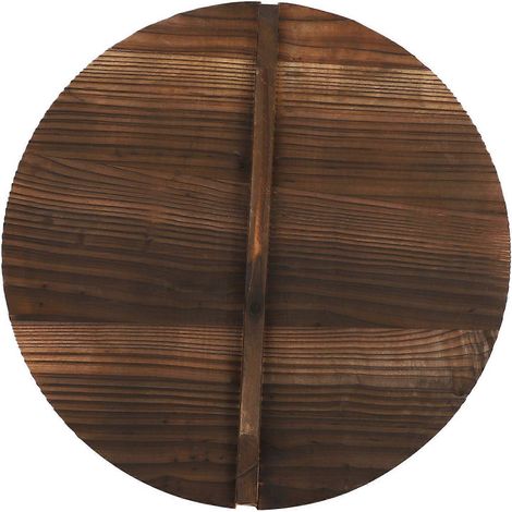 Multifunktionaler Küchen-Topfdeckel aus Holz mit Griff, 40 cm (1/5)