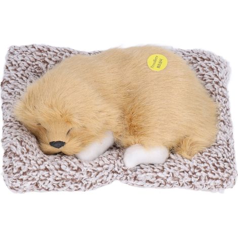 Chien endormi réaliste, adorable chiot endormi, jouet pour enfants, décoration, cadeau pour garçons et filles, Labrador (1/5)