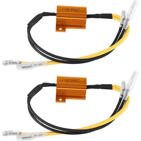 Décodeur de charge LED, résistance en ligne universelle résistante à la chaleur pour clignotant (1/5)