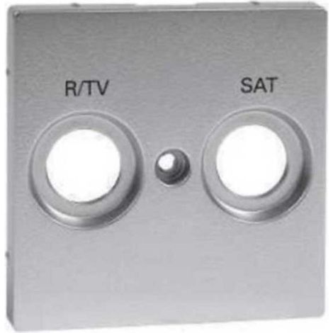Caratula Toma R-TV/SAT Aluminio SCHNEIDER MTN299260