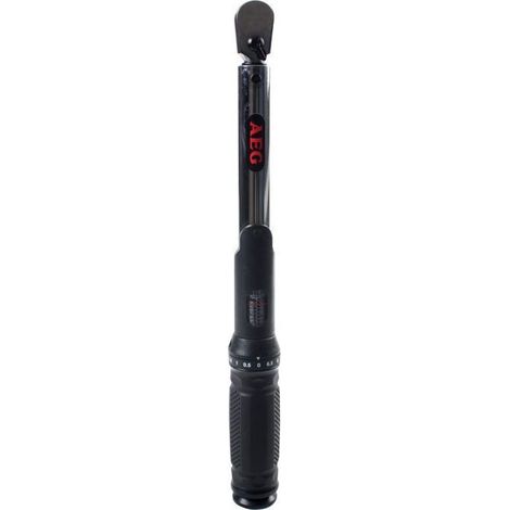 AEG – Clé dynamométrique 119Nm – Réglage de couple 21 à 119Nm – Carré 1/2'' – Acier chrome-vanadium – Coffret rigide antichocs (1/7)
