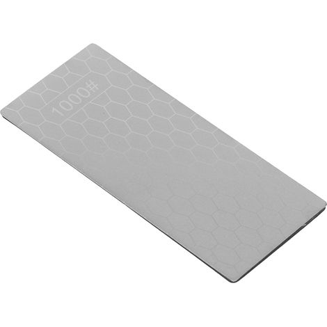 Pierre à aiguiser diamantée rectangulaire, plaque à aiguiser diamantée, outil de meulage pour la cuisine, grain 1000