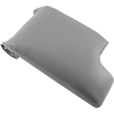 Couvercle d'accoudoir en cuir gris pour BMW Série 3 E46 (1998-2006) (1/4)