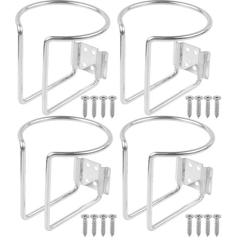 Porte-gobelet universel en acier inoxydable pour bateau, compatible avec les embarcations marines. (1/5)