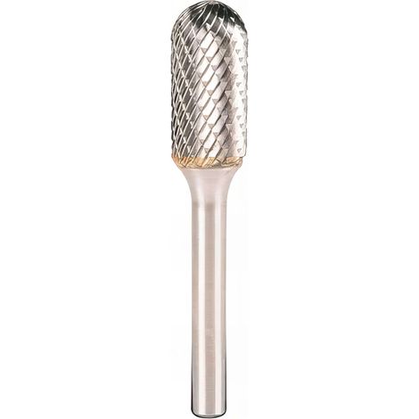 Fraise-carbure KLINGSPOR zylindrique tête sphérique denture spéciale Ø 9,6mm L:64mm (1/3)