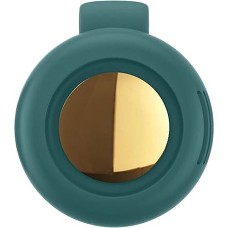 Ventilateur à pince - Refroidisseur de taille portable à 3 vitesses, ventilateur à pince rotatif à 360° Réglable, rechargeable, circulateur d'air sans pales multifonctionnel, vert (1/5)