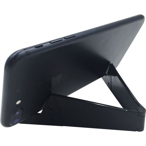 Lot de 5 supports de téléphone portables de bureau, petit support de téléphone pliable de poche universel, support de smartphone à support en V