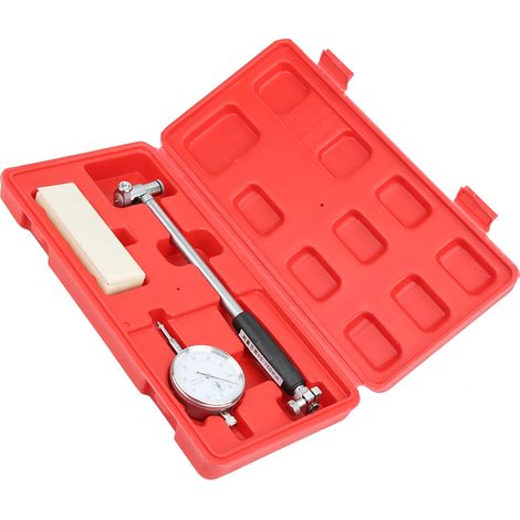 Kit d'outils pour comparateur d'alésage (diamètre 50-160 mm) pour la mesure des cylindres de moteur (1/5)