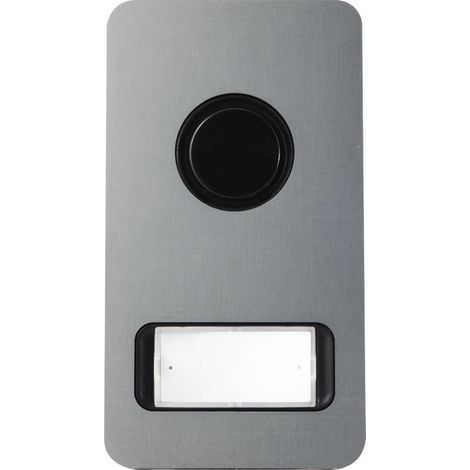 Plaque complète pour interphone 1122/31 – Accessoire URMET pour systèmes de contrôle d'accès – Compatible avec visiophones
