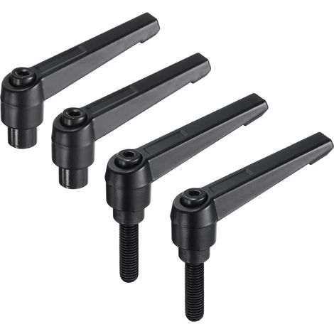 4 Stück Klemmhebel Griff M8 x 32mm Flügelmutter Rändelmutter Klemmmutter Klemmknopf Rändelschraube Befestigung für Maschinen und Drehmaschinen Schweißgeräte Druckgeräte (1/5)