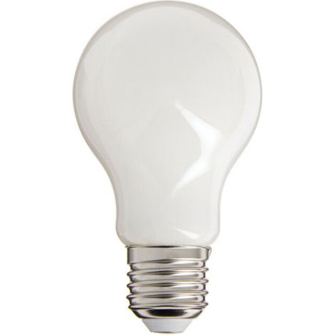 LED-Fadenlampen-Ampulle A60 E27, 8 W (entspricht 75 W), warmweißes Licht (2700 K), energiesparend, dimmbar, quecksilberfrei, CE- und RoHS-zertifiziert