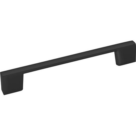 Aqualine Accessoires - Poignée pour meuble, longueur 128 mm, noir mat 10096