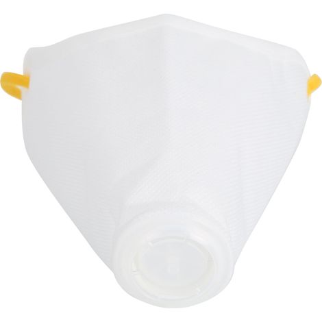 Atmungsaktive, beschlagfreie Hunde-Gesichtsmaske mit 3-lagigem Filter (Weiß, Größe S) (1/5)
