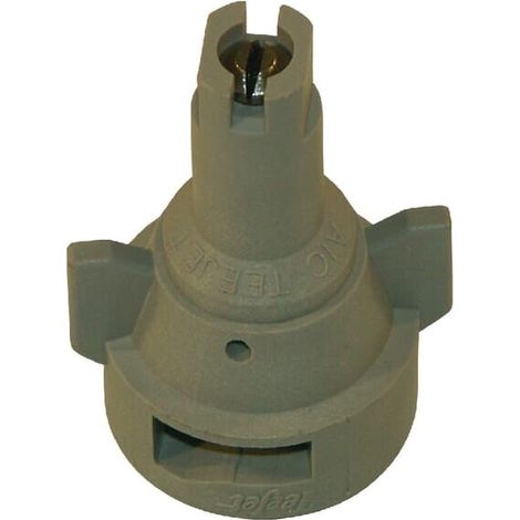 Tobera anti-deriva venturi simple chorro plano AIC 110掳 06 gris acero inoxidable TeeJet TEEJET AIC11006VS