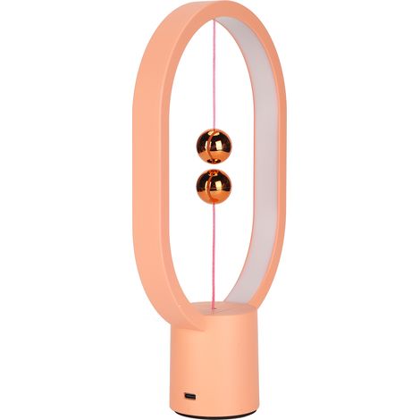Balance Lamp LED Night Light Ellipse Magnetic Mid‑Air Switch USB for Bedrooms Office 5V (1/5)