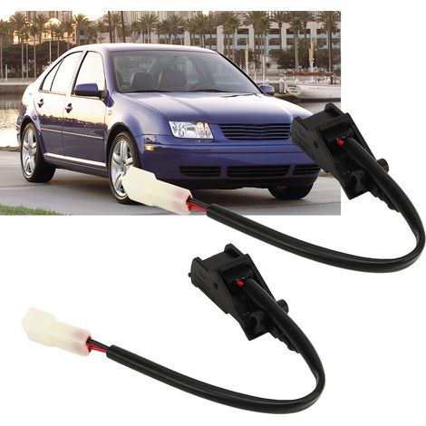 Beheizte Scheibenwaschdüsen, Paar, 6E0955986B, kompatibel mit Volkswagen Golf MK4 2003-2006. (1/5)