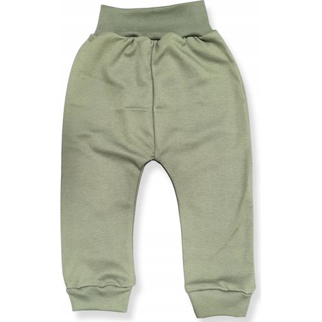 Pants 80 druckfreie Shorts für Babys, Hersteller, glattes Olivgrün (1/5)