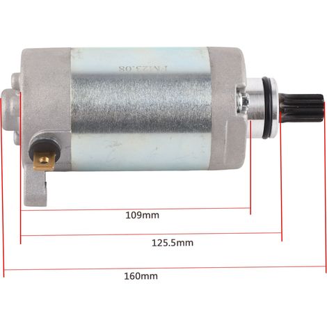 Convient pour le démarreur Yamaha JYM125 Tianjian Tianji, le moteur Jinao, le démarreur XTZ Tianjun Tianjun (1/5)