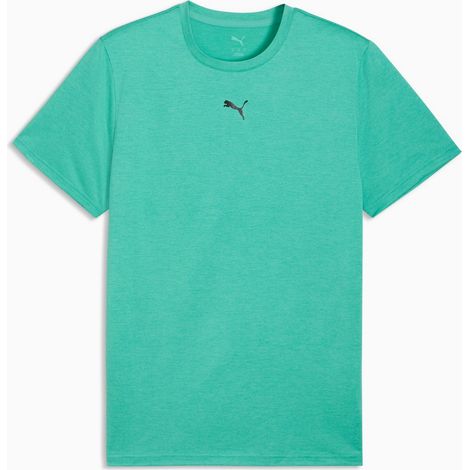 Puma TAD Essentials Heather CAT Herren-T-Shirt Grün 52592040 R L (1/2)