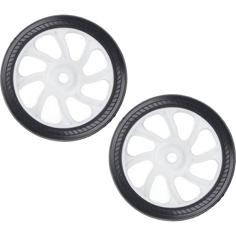 roues de compresseur d'air en ABS et caoutchouc, roues de rechange universelles pour compresseur d'air (1/5)