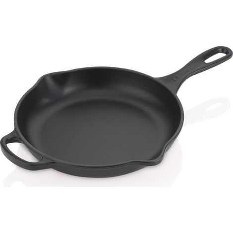 Le Creuset Padella in Ghisa Emaillata Nera Matt 23 cm (1/5)
