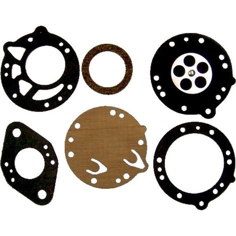 Kit Réparation Membranes Et Joints Carburateur Adaptable Tillotson. Remplace Origine: Dg-2hl, Dg-5hl. (1/4)