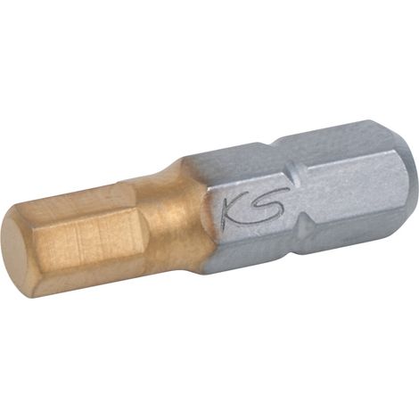 KS Tools 1/4 TIN Bit Innensechskant, 25 mm, 2 mm, 5er Pack (1/3)
