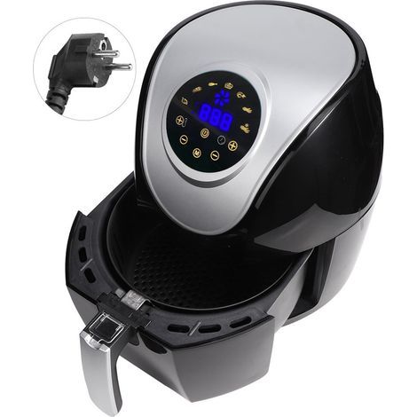 Friteuse à Air intelligente sans fumée, écran tactile de 3,5 l, four multifonctionnel, prise ue, 220V (1/5)