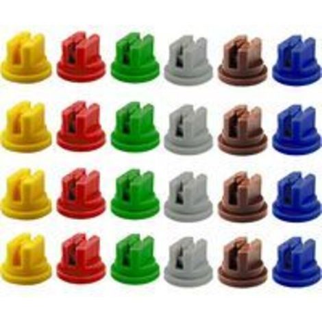 Pack of 24 110-degree plastic spray nozzles for agriculture and forestry (1/4)