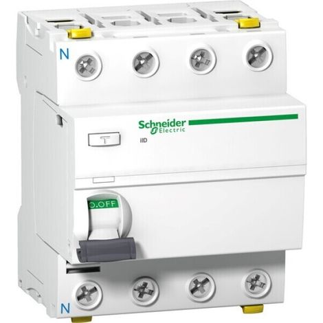 Interruptor Schneider Electric a9z81440 4 polos 30mA