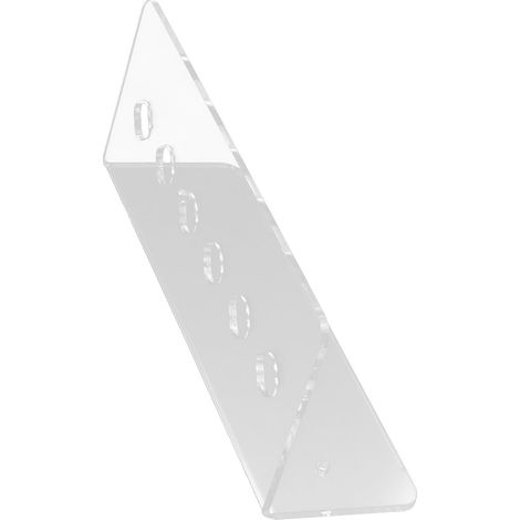 Organisateur Mural et Rangement en Acrylique 6 Emplacements Support Gain de Place pour Ciseaux de Coiffure pour Salon de Barbier (1/5)