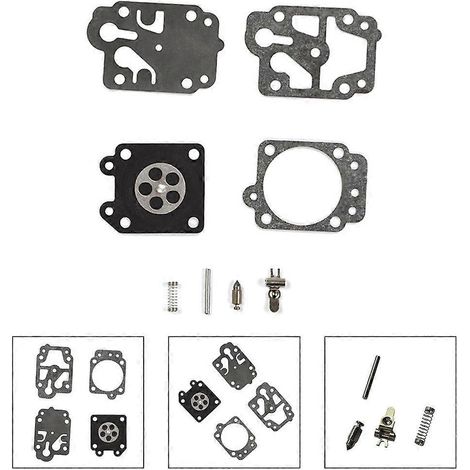 Kit de joints et membranes de réparation de carburateur pour motos 26cc, 33cc, 43cc, 49cc et 52cc (1/4)